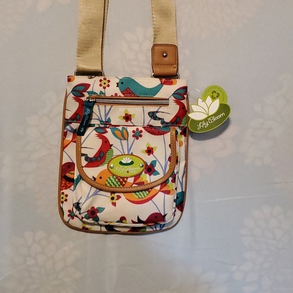 Lily Bloom Handbags - Lily Bloom crossbody bag Tweety Twig